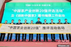 中国茶产业峰会在福建召开 发布安溪铁观